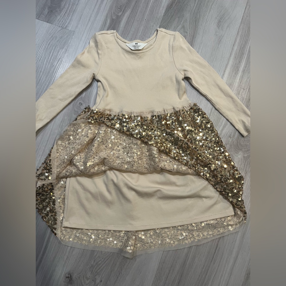 NWOT H&M Ribbed Beige Top - Picture 5 of 6